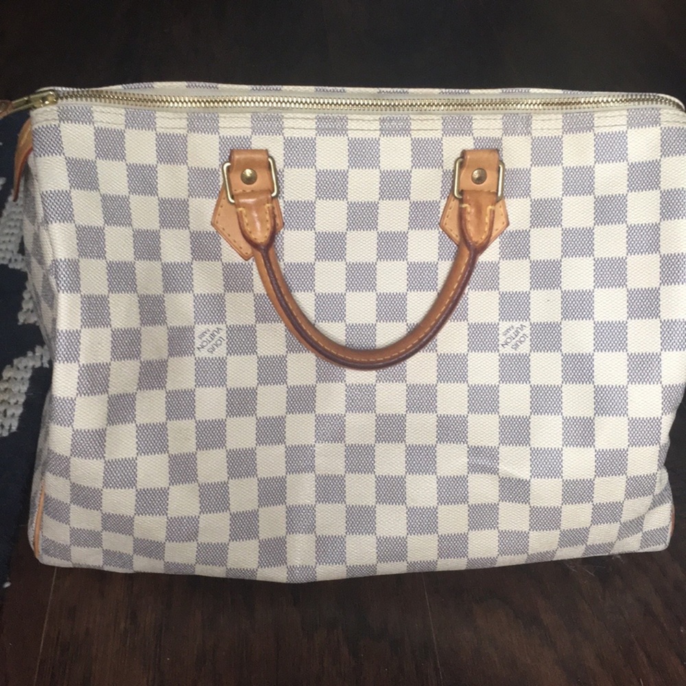 Authentic LOUIS VUITTON SPEEDY 35 Handbag